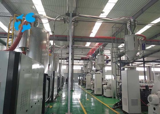 Mesin Pengaduk Plastik Desiccant Pipa Gas Volume Besar 600kg / Jam